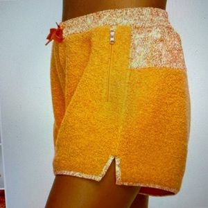 Outdoor Voices MegaFleece Shorts in Papaya!